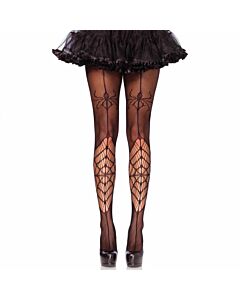 Leg avenue medias spider negro