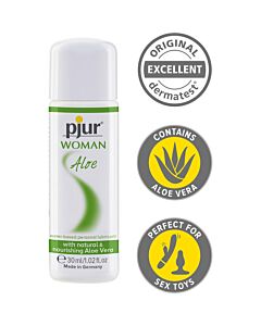 Pjur woman lubricante aloe base de agua 30ml