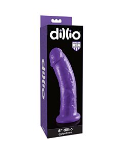 Dildo Púrpura 8 Pulgadas