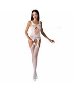 Passion woman bs057 bodystocking blanco talla unica