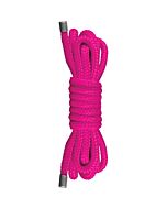 Ouch cuerda mini japonesa rosa 15m